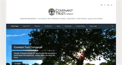 Desktop Screenshot of covenanttrust.com